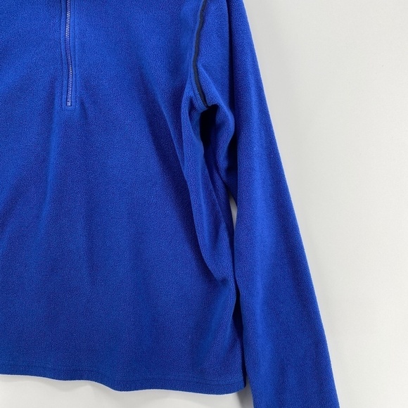 Moda International Shirt Women's Medium Purple Long Sleeve 1/4 Zip Fleece Ski - Picture 5 of 10